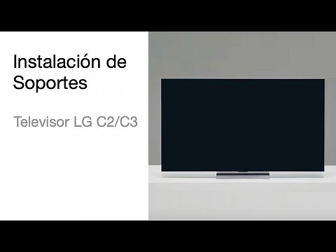LG Servicio - TV - Instalación de soportes C2/C3