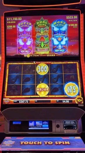 JACKPOT IN VEGAS on the 1st slot we played! #slot #vegas #jackpot