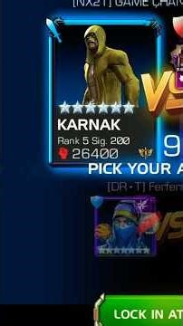 Karnak Ca Defeat Onslaught Easily | Battlegrounds Invade Meta | Mcoc