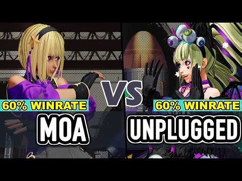 KOF XV ▰ MOA (Athena/Maxima/Mai) vs UNPLUNGGED (Sylvie/Isla/Goenitz) ▰ The King of Fighters XV
