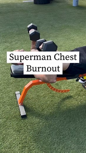 3.1K views · 2.7K reactions | Superman chest burnout  ✅ Incline chest press x 12 reps ✅ Barrel chest press x 12 reps ✅ Close grip press x 12 reps Repeat for 4 sets total  Comment “RESULTS” below for my free workout plan #chestworkouts #chestworkout #chestdayworkout | Joe Callari | Facebook