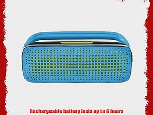 HMDX HX-P450BL HoMedics Blast Bluetooth Boom Box (Blue)