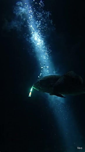 “This Fish Hunts With Invisible Light…” #facts