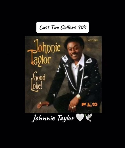 Johnnie Taylor Last Two Dollars 90’s Music Video