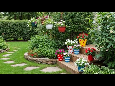 Relaxing Time! From Trash to Treasure 🌿 850+ ♻️ DIY Recycle & Upcycling Garden Decor Ideas