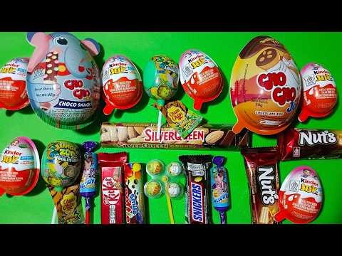 ASMR SATISFYING with UNBOXING LOLIPOP CANDY rainbow chocolate|SURPRIZE BOX