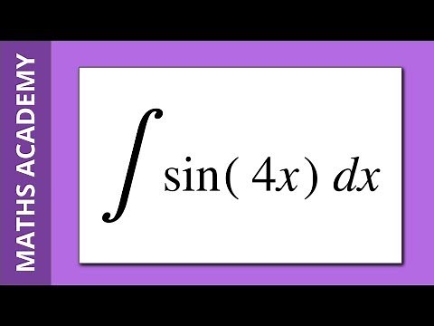 How to Integrate sin4x
