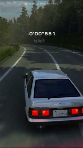 Hakone Drift & Jump - Initial Unity 🏎️💨#vtuber #intiald #initialunity