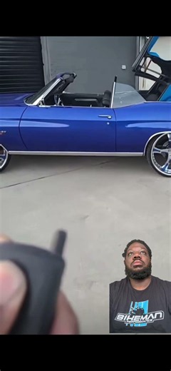 1971 Chevelle Convertible Sitting Clean on Big Wheels
