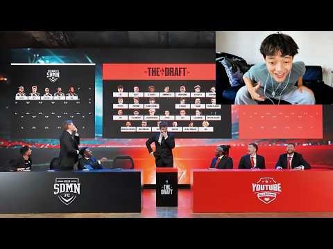 JasonTheWeen Reacts To SIDEMEN Charity Match 2026 Draft!