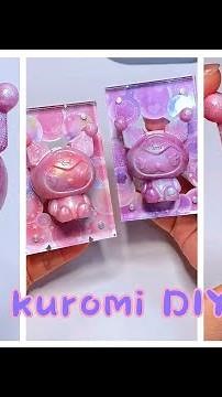 Cute kuromi Crafts Diy ideas💜How to make Kuromi Items at home💙Sanrio DIY ideas #cindyasmr