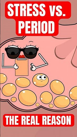 Why Did You Miss Your Period? The Real Reasons Explained #animation #shorts
