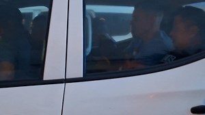 Estonian vlogger, Siim Roosipuu, is escorted by the police to the airport for his flight to Manila. He was represented by his lawyer, Atty Erames. More details to follow. | Dumaguete MetroPost