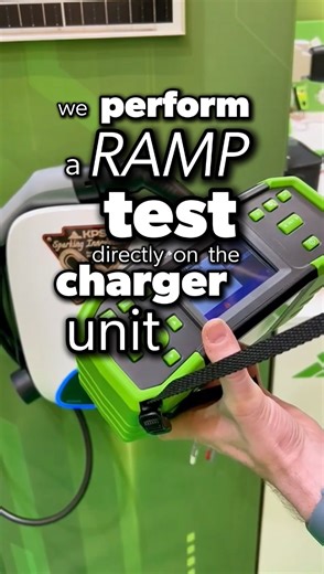 kps_eu on Instagram: "How do you verify that an EV charger’s internal protection is working correctly? In this video, our technician Alberto demonstrates how to properly test the internal DC leakage protection of an EV charger using two key tools: the EVCHECK500 together with the MULTICHECK6010. Many chargers on the market include built-in protection systems, but verifying that they operate correctly is essential for safety and compliance. In this test, we focus on a Type B RCD with a 6 mA DC le