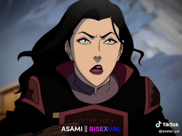 Korra and Asami Lesbian Relationship in Avatar: The Last Airbender