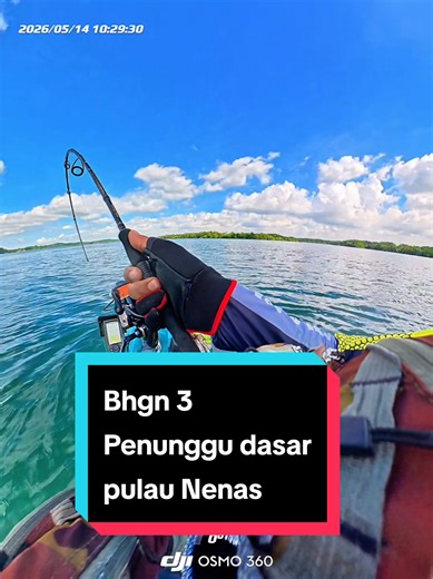 Penunggu Dasar Pulau Nenas: Kayak Fishing Momen