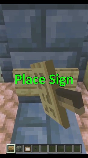 No One Will Find This Secret Room 😱🔒 Minecraft Build Hack! #minecraft #tutorial #gaming #secret