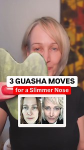 3.9K views · 115 reactions | Slimmer Nose with these 3 Simple Guasha...