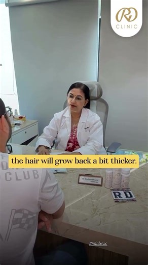 “Did you really shave your head hoping it would grow back thicker?