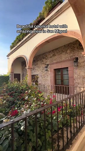 Beautiful colonial hotel with amazing view in San Miguel 📍 Casa de Sierra Nevada a Belmond Hotel #hotel #luxurylifestyle #luxurytravel #sanmigueldeallende #hotellife