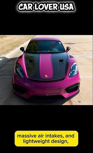 2024 Porsche 718 Cayman GT4 RS – The Ultimate Track Weapon for the Road! 😍🔥 | Car Lover USA