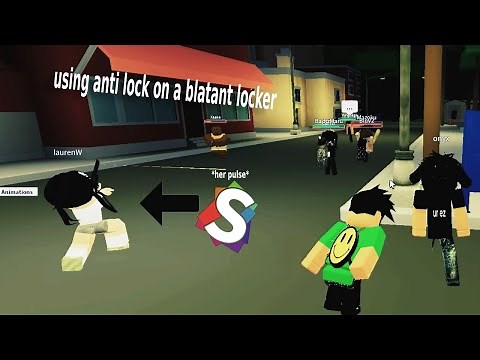 using anti lock on a blatant locker in da hood