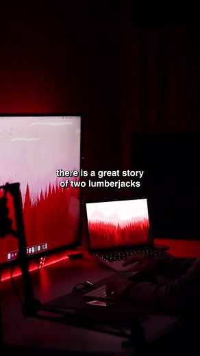 The story of two Lumberjacks !!🧐#100daysofcode #learningcode #story #coding