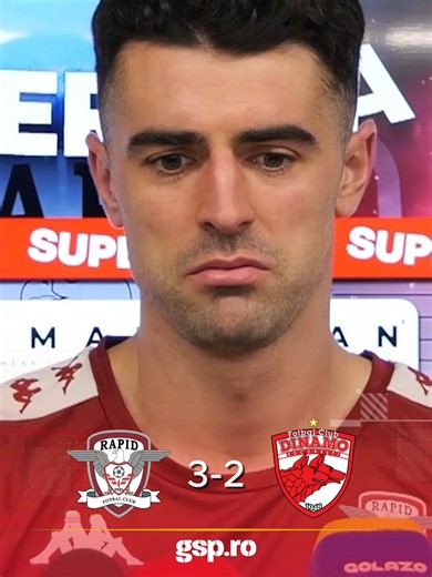 Alexandru Pașcanu, concluzii după Rapid - Dinamo 3-2: „O victorie frumoasă împotriva unei echipe bune” #rapid #gsp #dinamo