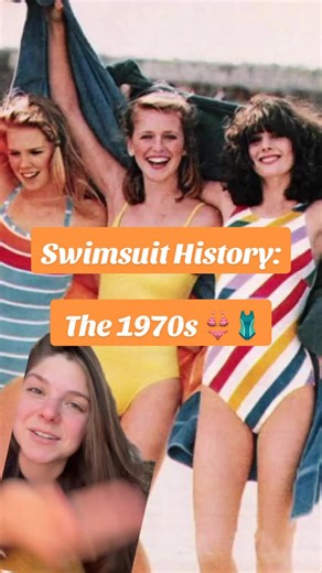Swimsuit History - The 1970s 👙🩱 #1970s #1970sstyle #1970sfashion #swimsuitseason