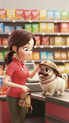 Pug Puppy's Backyard Explorer Adventure Cute Dog Discovers Nature Treasures