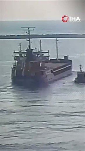 İşte Batan geminin İskenderun’dan çıkış anı kamerada!