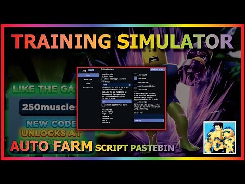 TRAINING SIMULATOR Script Pastebin 2022 AUTO FARM | AUTO EGG | AUTO REBIRTH | FREE GAMEPASS 💪