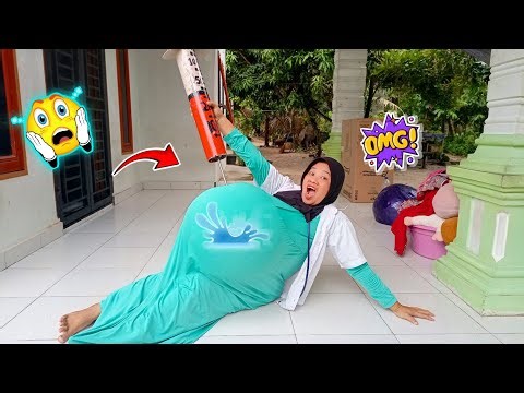 Funny Drama,,!! The midwife injected herself with an injection and suddenly became pregnant.