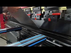 220T4000 DA69T 6+1 axis press brake, multi-step programming + bending test