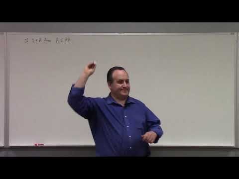 Abstract Algebra II: Generating Sets, Free Modules, Rank, 4-13-26