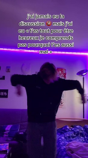 Cozy Dance Moves in Colorful LED Ambiance