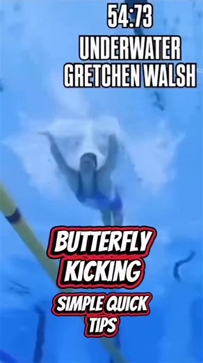 Justin Richardson | Technique + Performance Coach on Instagram: "A few quick tips for Butterfly kicking 🦋 Consistency, rhythm, equal in size, one as hands exit, one as hands are entering and moving forward 🎯 The kick holds the stroke together."