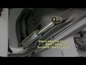 Volvo SX-M DP-SM Outdrive Trim Cylinder Rebuild