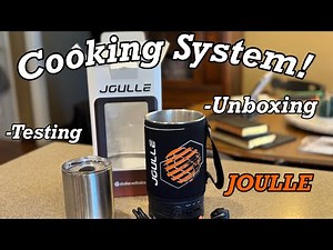 Unboxing and testing the new Stoke Voltaics Electric Kettle JOULLE Cook System!