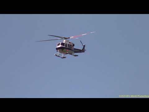Cougar Helicopters Bell 412 C-FYVB Action at CYYT