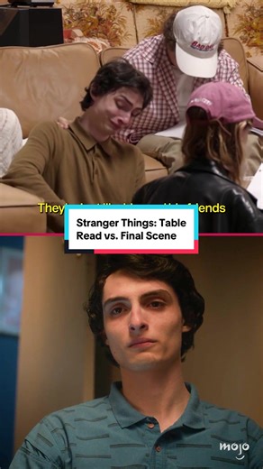 Stranger Things Table Read vs. Final Scene Comparison