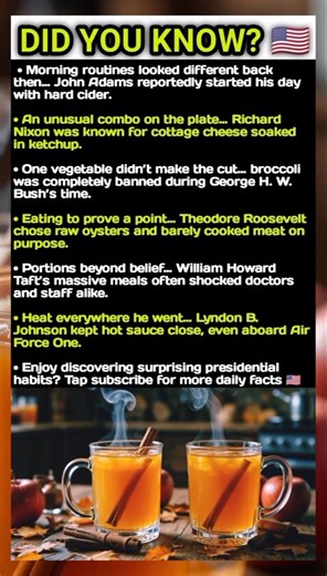 Presidents Had Some Seriously Weird Habits 😳🇺🇸