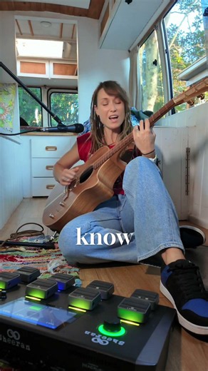 ‘Away We Go’ by Majelen #acousticpop #looping #vanlife