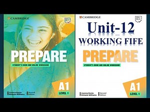 Prepare 1 2nd Edition /Unit 12: WORKING LIFE / English Listening Practice For Beginner Learners
