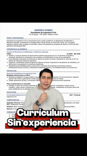 Currículum sin experiencia: ejemplo que consiguió 3 entrevistas