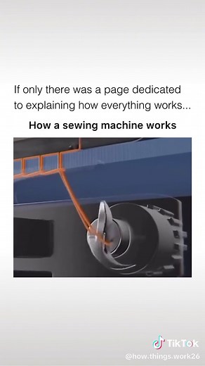 ‏How a sewng machine works #howthingswork