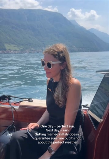 Marriage in Italy: Embrace the Unexpected Weather