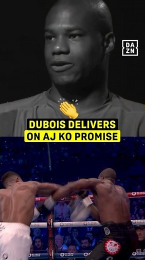 Daniel Dubois at his best showed Anthony Joshua just how devastating he can be 👏💥