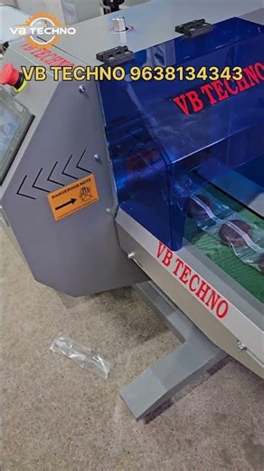 Triple Servo Flow Wrap Machine