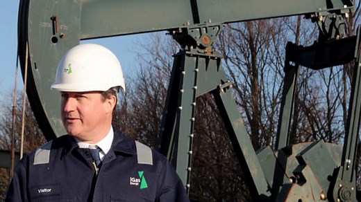 David Cameron promises cash for fracking councils – video